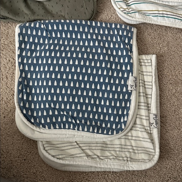 Copper Pearl Burp Cloths | Set of 7 - Picture 4 of 8